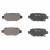 Колодки тормозные дисковые задние для автомобилей Chery Tiggo 4 Pro (20-) / Omoda C5 (22-) 2WD