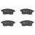 Колодки тормозные дисковые задние для автомобилей Mazda CX-7 (09-) / CX-9 (07-)