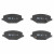 Колодки тормозные дисковые передние для автомобилей Geely Coolray (18-)
