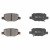Колодки тормозные дисковые задние для автомобилей Geely Coolray (18-) / Belgee X50 (23-)
