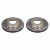 Комплект тормозов для автомобилей Toyota Land Cruiser 200 (07-) / (12-) / (15-) передний (R18) (суппорт+диск+колодка+шланг)