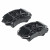 Комплект тормозов для автомобилей Toyota Land Cruiser 200 (07-) / (12-) / (15-) задний (R18) (суппорт+диск+колодка+шланг)