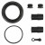 Ремкомплект суппорта для автомобилей BMW 3 F30 (11-) / 4 F30 (13-) / 1 F20 / F21 (11-) передний d=57мм