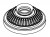 Опора амортизатора для автомобилей Opel Astra H (04-)/Zafira B (05-) (передняя с подшипником)