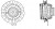 Опора амортизатора для автомобилей Jeep Cherokee (13-) (передняя левая с подшипником)