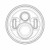 Фара для автомобилей Лада 2121 Нива/2101/ГАЗ/УАЗ (светодиодная/LED) 7 дюймов 6 диодов с ДХО универсальная
