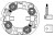 Узел щеточный стартера для автомобиля ГАЗ ГАзель Next (22-)/NN (22-) с двигателем 2.5d [G] (VBS 0325)