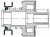 Привод стартера (бендикс) для автомобилей ГАЗ с дв. ЗМЗ-406 (аналог БАТЭ)