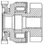 Привод стартера (бендикс) для автомобилей Ford Transit (94-) 2.5D