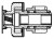 Привод стартера (бендикс) для автомобилей Mercedes-Benz C W204 (07-) 1.6T/E W212 (19-)/GLC X253 (15-) 2.0T