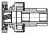 Привод стартера (бендикс) для автомобилей Mercedes-Benz M W163 (98-) 3.2i/E W212 (02-) 2.6i/3.2i