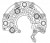 Мост диодный генератора для автомобилей Fiat Ducato (06-)/PSA Boxer (06-)/Jumper (06-)/Ford Transit (06-)