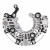 Мост диодный генератора для автомобилей PSA Jumper (11-)/Boxer (11-)/Ford Transit (11-) 2.2TDCi