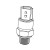 Датчик давления масла для автомобилей Renault Duster (10-) 1.5d/1.6i/2.0i/Fluence (10-) 1.6i