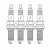Комплект свечей зажигания для автомобилей Toyota RAV4 (18-)/Lexus ES (18-) 2.5i Ir+Ir (4шт)