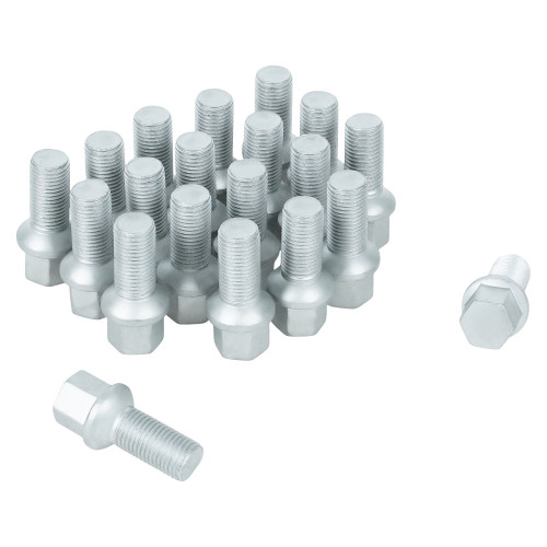 Болт колесный M14x1,5x27x48,5, сфера R14, ключ 17, дакромет для а/м Mercedes/Infiniti
