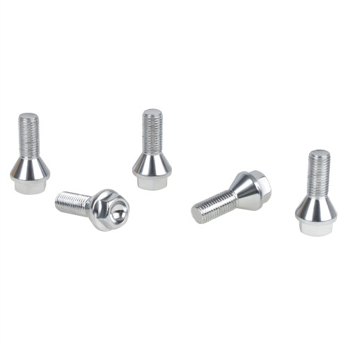 Болт колесный M12x1,5x25x45, конус, ключ 17, хром для а/м BMW