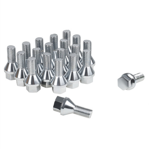 Болт колесный M12x1,5x22x47, конус, ключ 17, хром для а/м Suzuki/Opel/Fiat