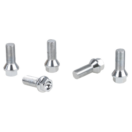 Болт колесный M14x1,25x28x47, конус, ключ 17, хром для а/м BMW