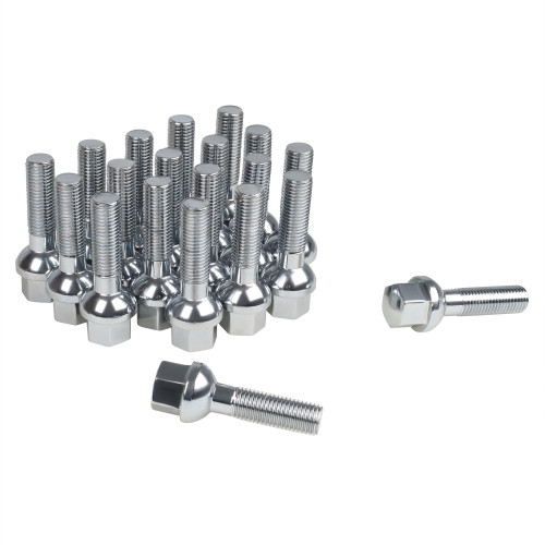 Болт колесный M12x1,5x32x62,5, сфера R12, ключ 17, хром для а/м Mercedes