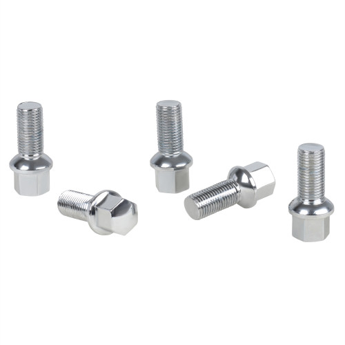 Болт колесный M14x1,5x27x48,5, сфера R14, ключ 17, хром для а/м Mercedes/Infiniti