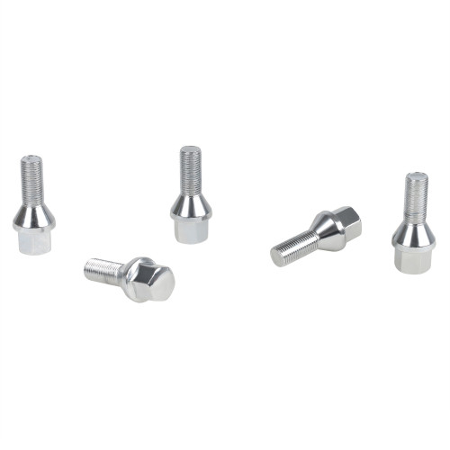 Болт колесный M12x1,25x25x53, конус, ключ 17, хром для а/м Peugeot/Citroen