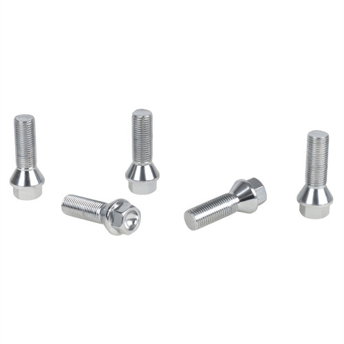 Болт колесный M14x1,5x35x55, конус, ключ 17, хром для а/м BMW