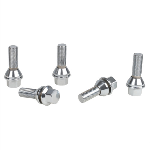 Болт колесный M14x1,5x30x61, конус подвижный, ключ 19, хром для а/м Volvo