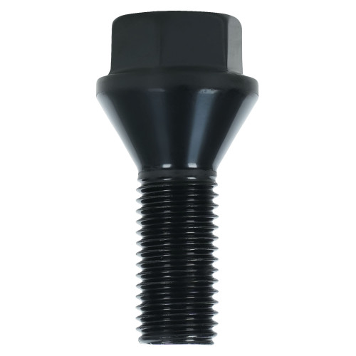 Болт колесный M12x1,5x25x45, конус, ключ 17, чёрный электрофорез, 1 шт для BMW
