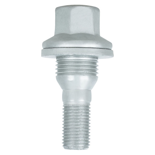 Болт колесный M12x1,25x19x58, конус с шайбой, ключ 17, дакромет, 1 шт для Peugeot/Citroen