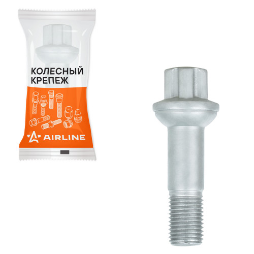 Болт колесный M14x1,5x21x69, сфера R14, spline, дакромет, 1 штука для Mercedes