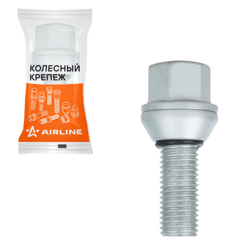Болт колесный M12x1,5x26x52, конус подвижный, ключ 17, дакромет, 1 шт для Renault/Dacia