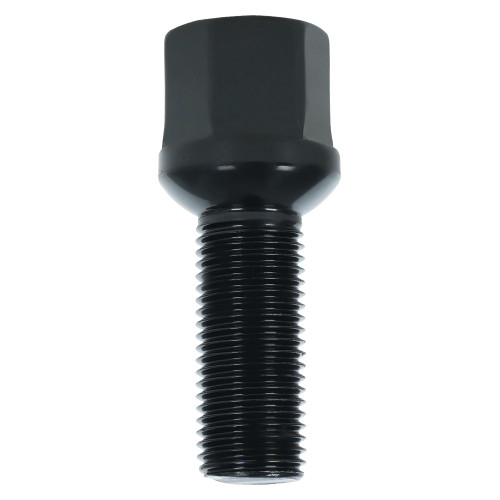 Болт колесный M14x1,5x33x58, сфера R14, ключ 19, чёрный электрофорез, 1 штука для VW/Mercedes