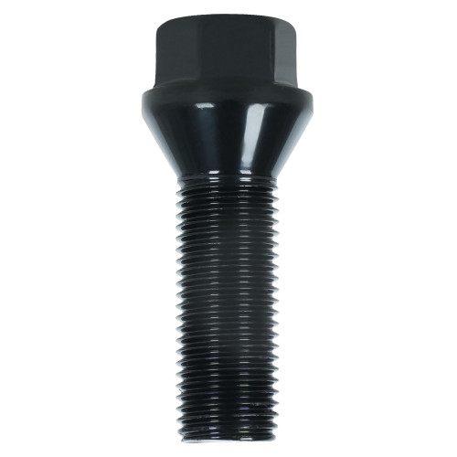Болт колесный M14x1,5x35x55, конус, ключ 17, чёрный электрофорез, 1 шт для BMW