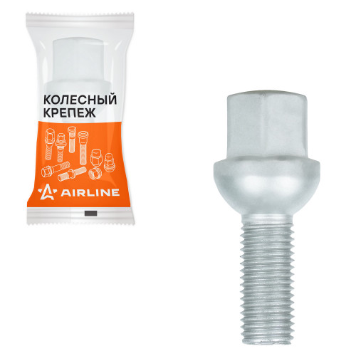 Болт колесный M12x1,5x28x54, сфера R12, ключ 17, дакромет, 1 штука для Mercedes