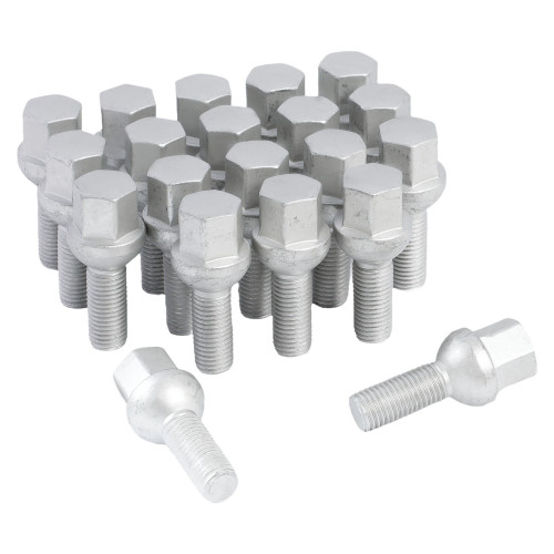Болт колесный M12x1,5x28x54, сфера R12, ключ 17, дакромет, 20 штук для а/м Mercedes МП-серия
