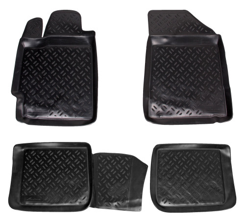 Ковры для Toyota Camry (07-11), 4 шт., выс.борт, ТЭП, черн.