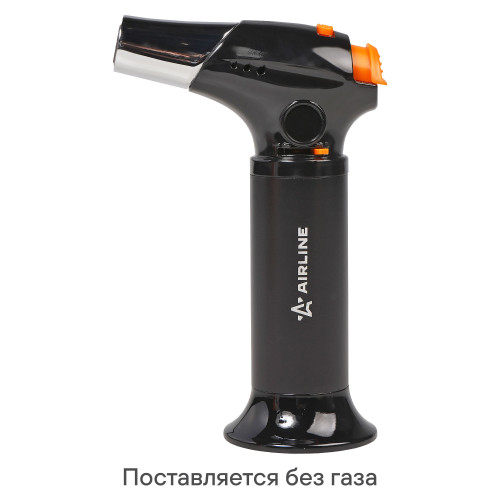 Горелка газовая, портативная с баллоном, пьезоподжиг, сопло D23мм