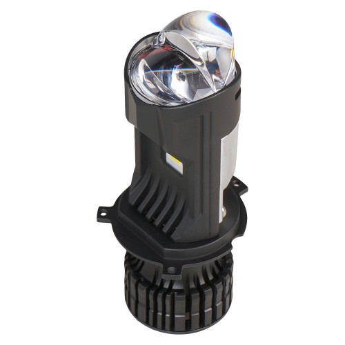 Лампа светодиодная H4 BI-LED LENS, 60Вт, 7000Лм (3500Лм x 2), 6500К (Белый), 12/24В, комплект 2 шт.