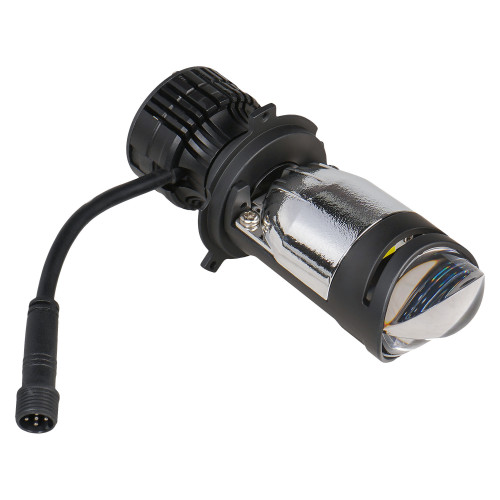 Лампа светодиодная H4 BI-LED LENS, 60Вт, 7000Лм (3500Лм x 2), 6500К (Белый), 12/24В, комплект 2 шт.