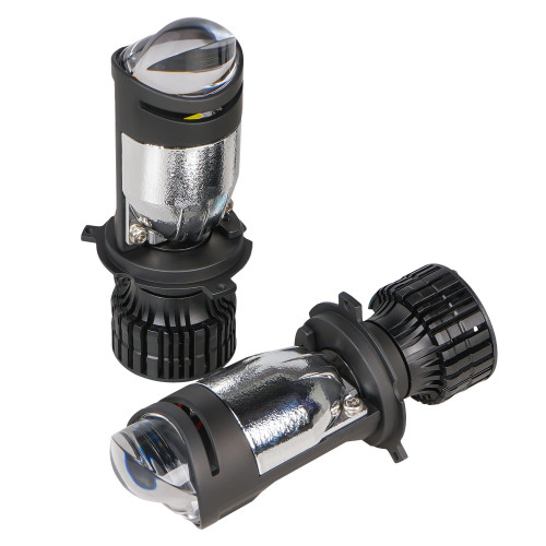 Лампа светодиодная H4 BI-LED LENS, 60Вт, 7000Лм (3500Лм x 2), 6500К (Белый), 12/24В, комплект 2 шт.