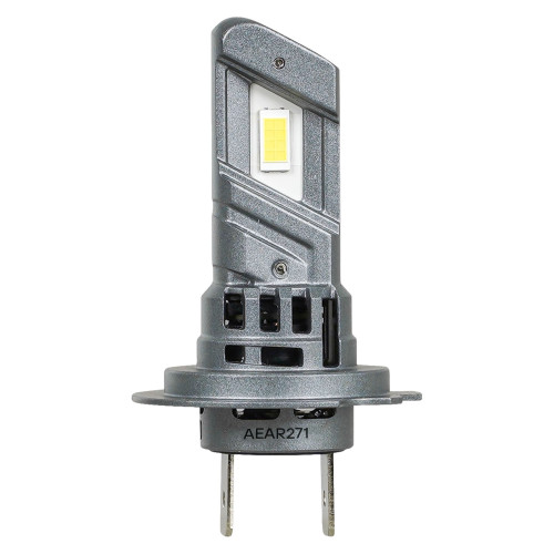 Лампа светодиодная H7 COMPACT, 23Вт, 5200Лм (2600Лм x 2), 6500К (Белый), 12В, комплект 2 шт. МП-серия