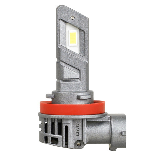 Лампа светодиодная H11/H8 COMPACT, 23Вт, 5200Лм (2600Лм x 2), 6500К (Белый), 12В, комплект 2 шт. МП-серия