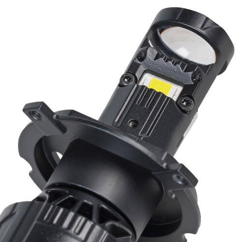 Лампа светодиодная H4 ECO LENS, 45Вт, 5700Лм (2850Лм x 2), 6500К (Белый), 12/24В, комплект 2 шт. МП-серия