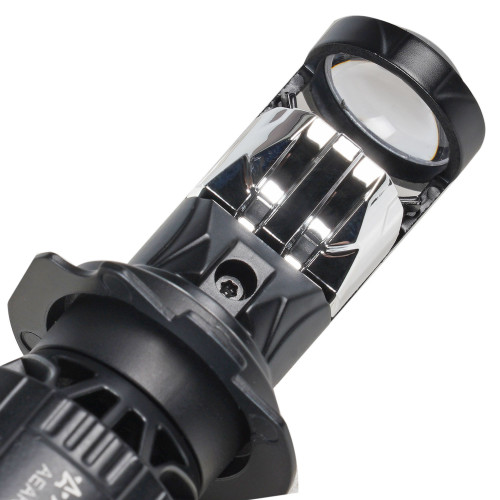 Лампа светодиодная H7 ECO LENS, 45Вт, 5700Лм (2850Лм x 2), 6500К (Белый), 12/24В, комплект 2 шт. МП-серия