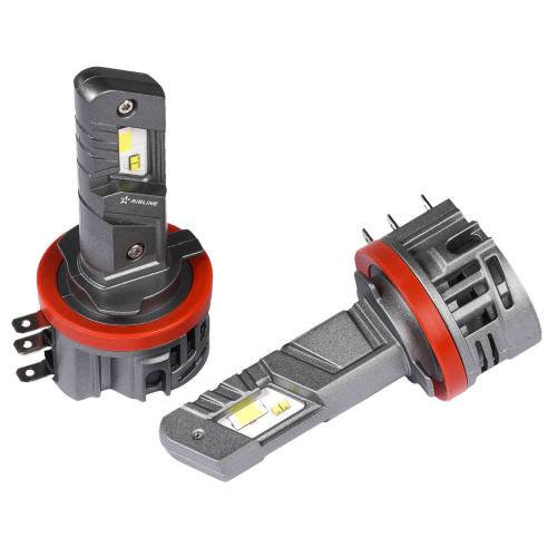 Лампа светодиодная H15 COMPACT, 23Вт, 4400Лм (2200Лм x 2), 6500К (Белый), 12В, комплект 2 шт. МП-серия