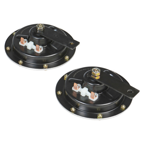 Сигнал звуковой дисковый 125мм 340/420Гц 118дБ 12В LOW/HIGH, кмпл. 2 шт.