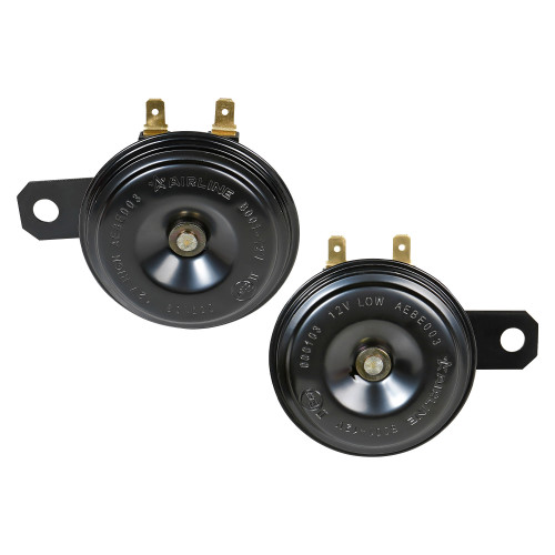 Сигнал звуковой дисковый 72мм 350/420Гц 118дБ 12В LOW/HIGH, кмпл. 2 шт.