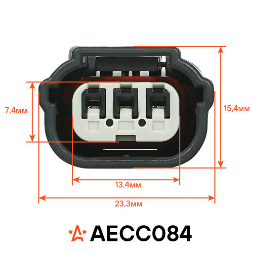 Разъём 3 pin с проводами для катушки зажигания Honda, Nissan