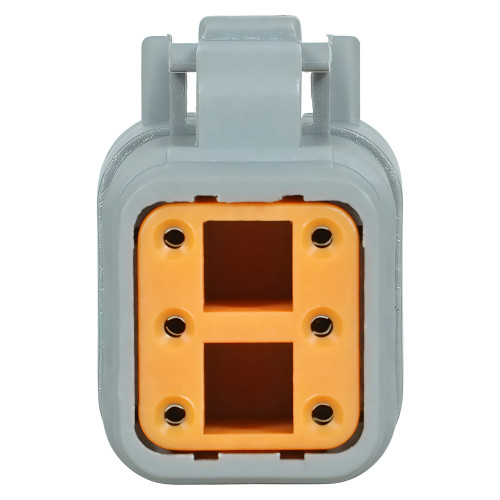Разъем 6 pin с проводами серии Deutsch для ГАЗ, КАМАЗ, DAF, IVECO, MAN, Scania